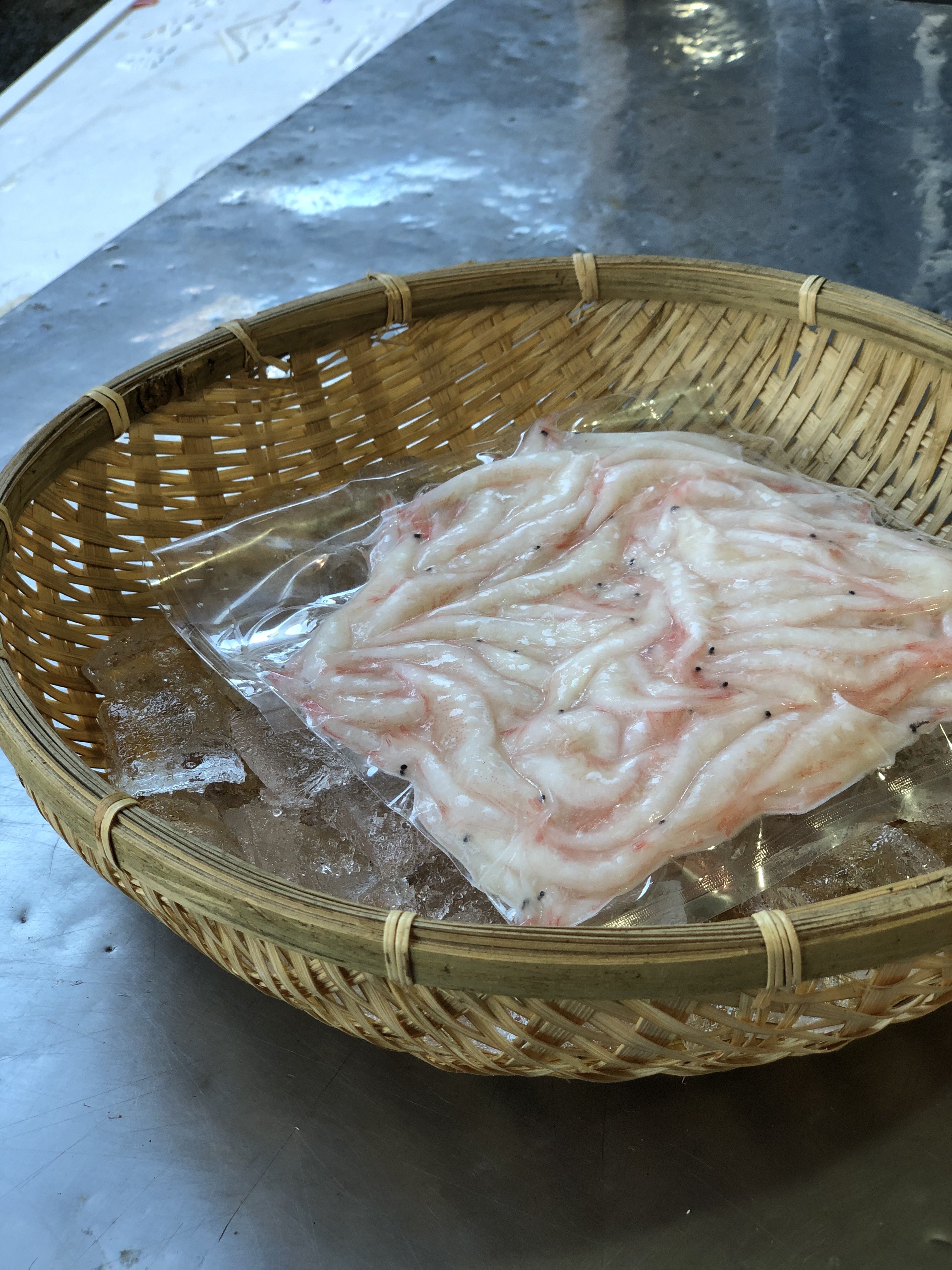 冷凍殻付白エビ(富山産)　200G真空