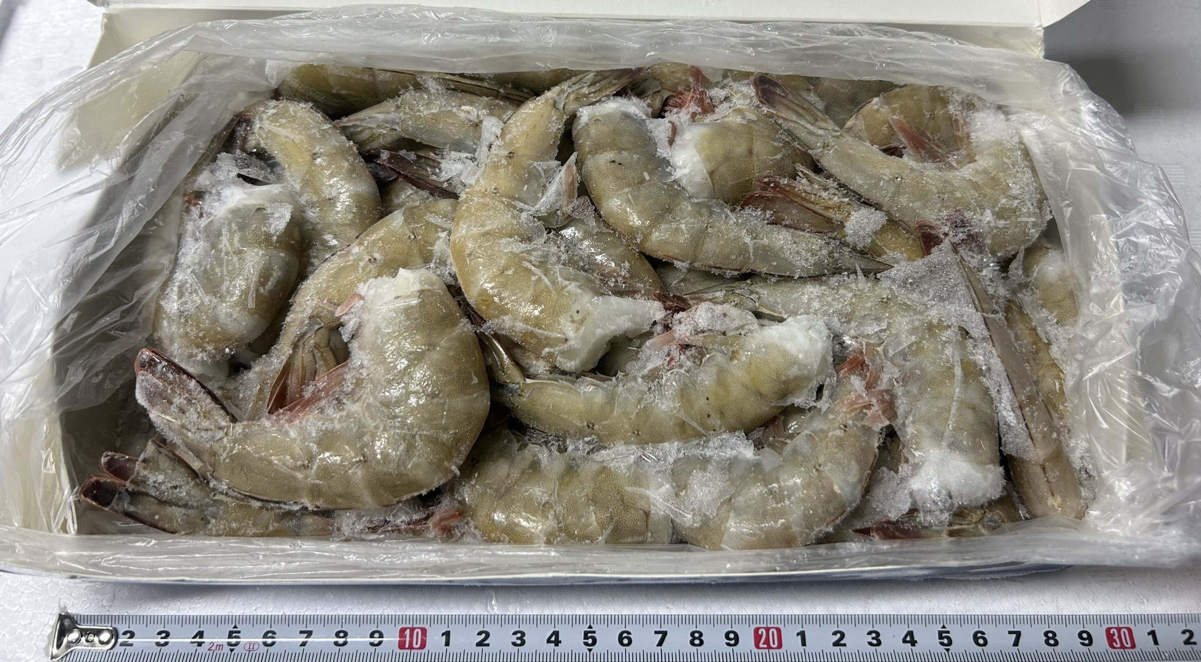 殻付バナメイ(インド産)　16/20　1.8KG