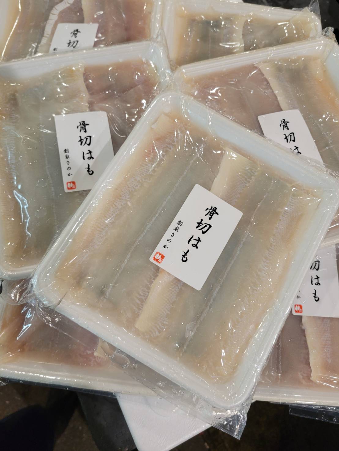 活〆天然骨切り鱧（愛媛他）　500G