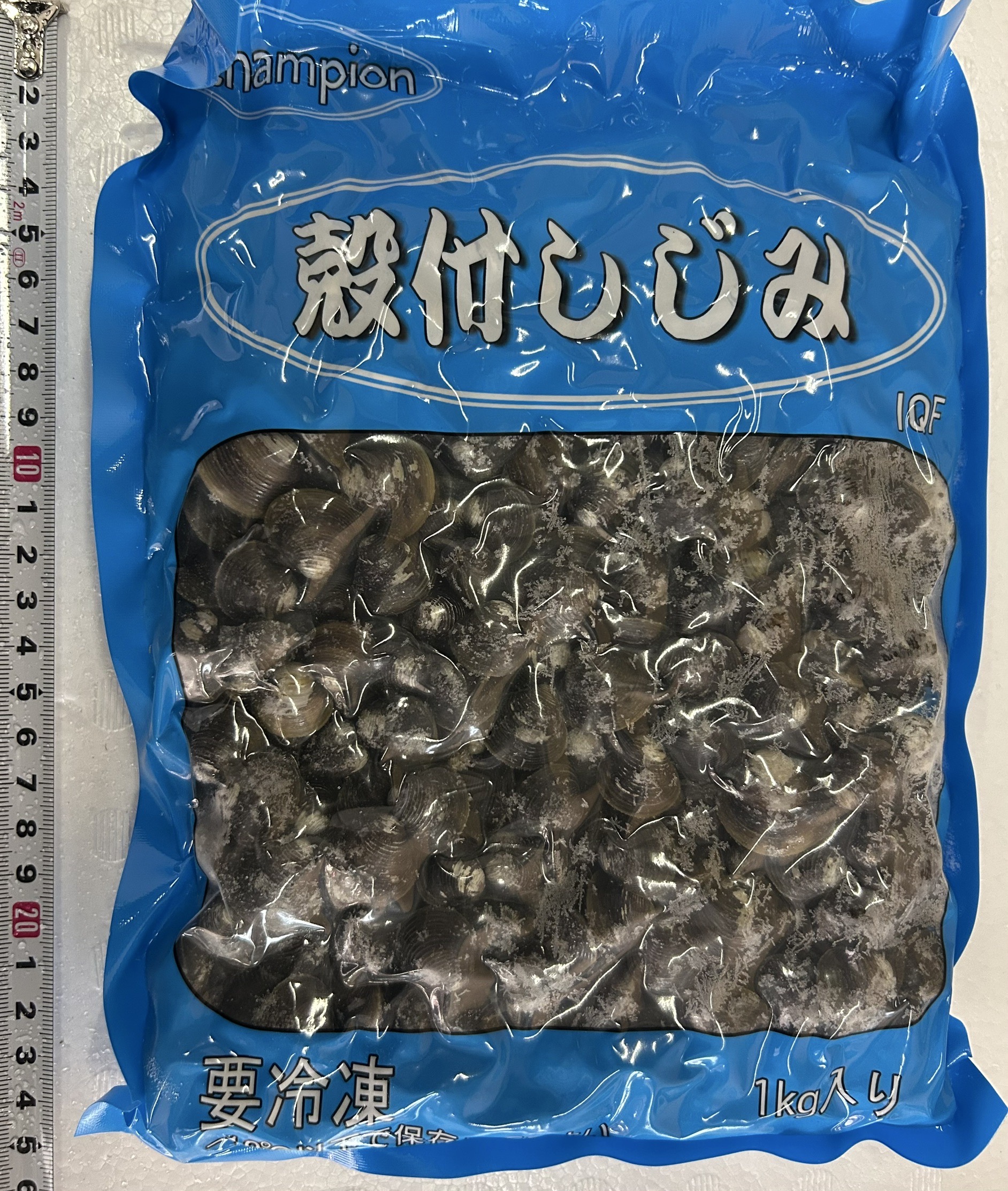 冷凍殻付しじみ 300-500粒/KG