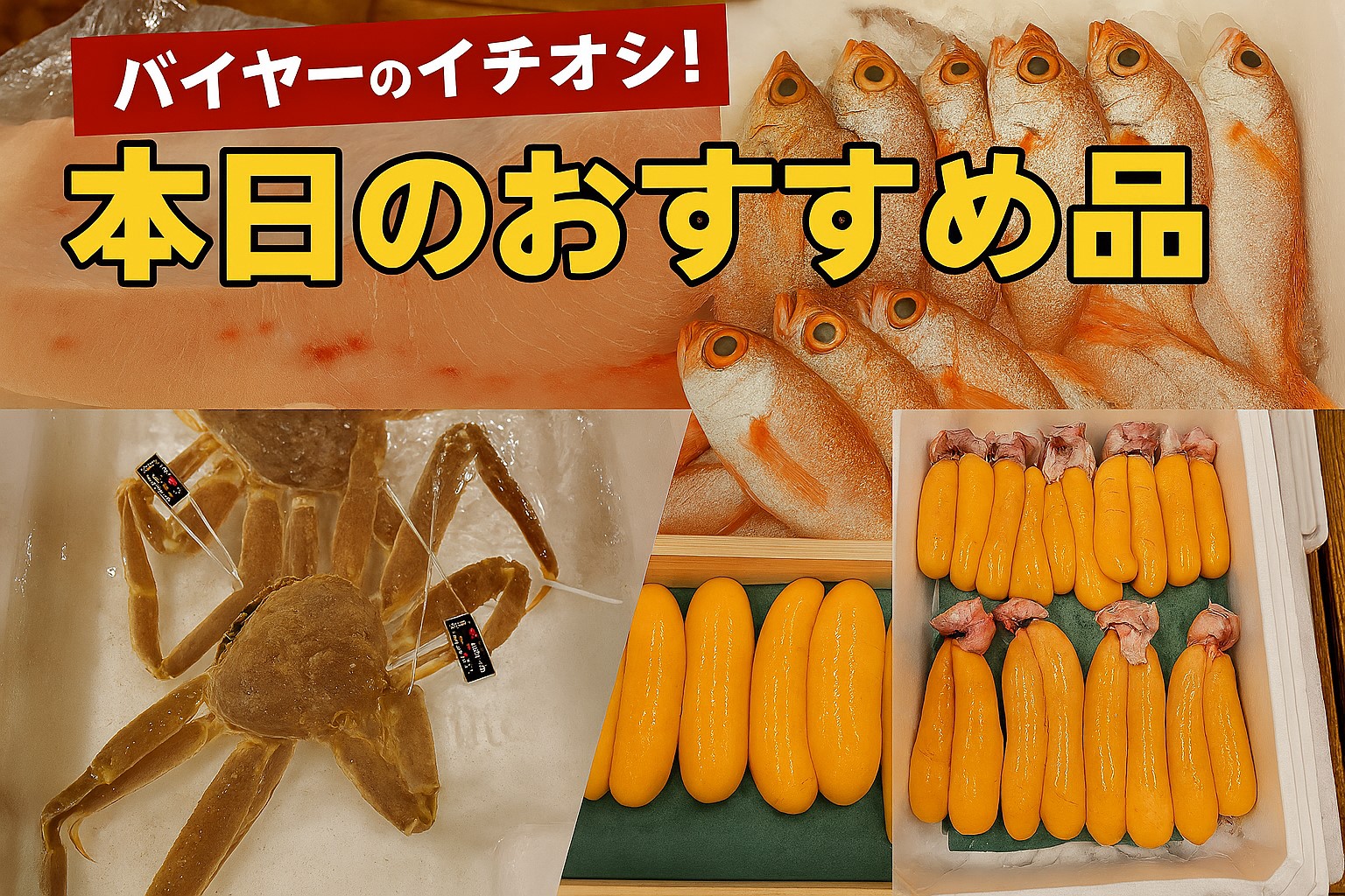 バイヤー厳選！本日のおすすめ品　　　　　　　　　　　　　　　　　　　　　　　　　　　　　　　　　　　　　　　　　受注受付：１３時～０時００分