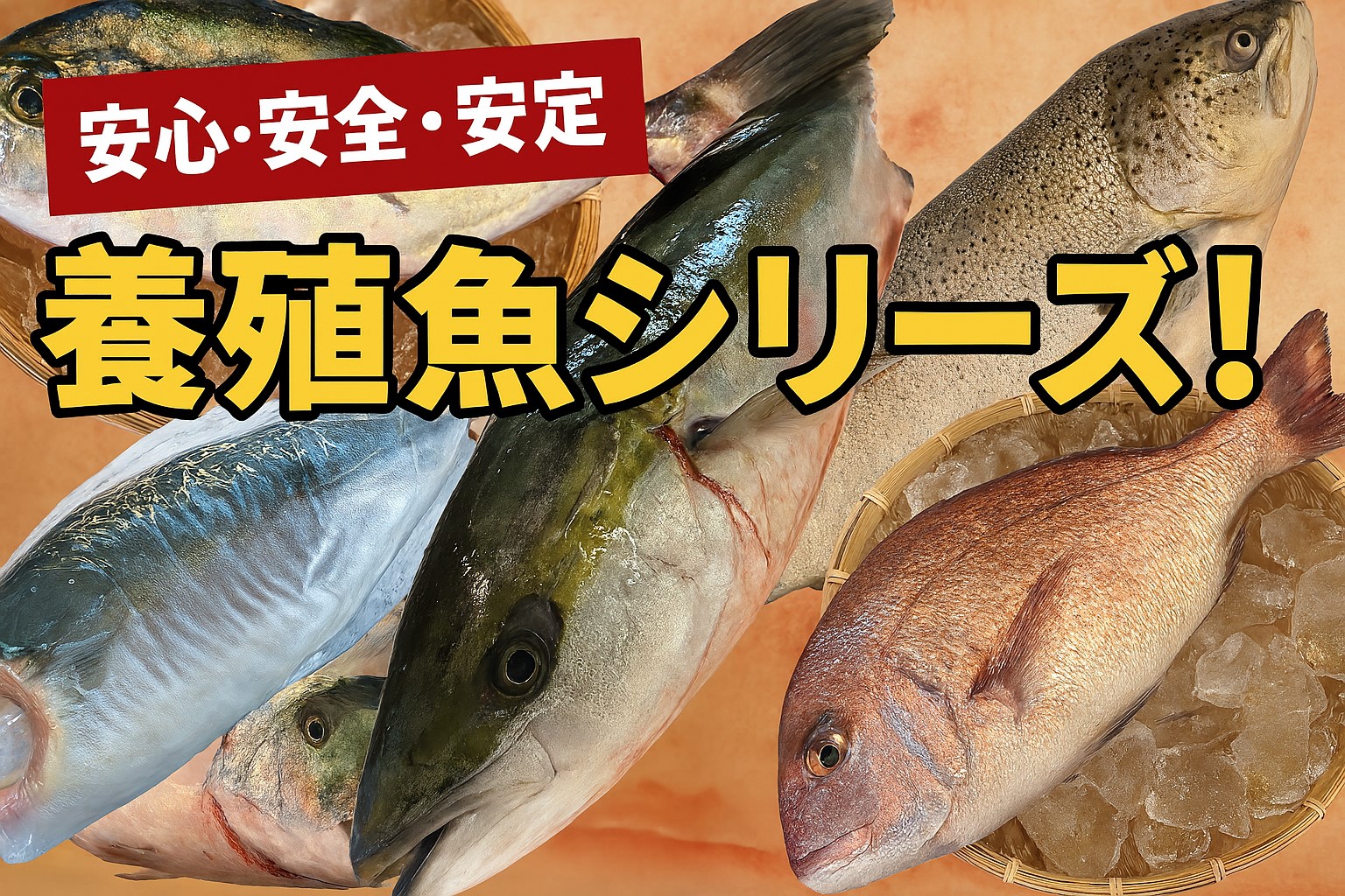 安心・安全・安定の養殖魚！　　　　　　　　　　　　　　　　　　　　　　　　　　　　　　　　　　　　　　　　　　　　　　　　　　　　　　　　　　　受注受付：１３時～０時００分